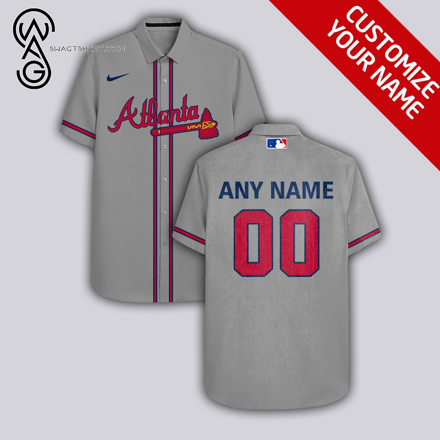 [Top Trending] MLB Atlanta Braves Full Printing Personalized Hawaiian Shirt